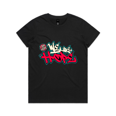 "WE ARE HOPE"  IAMHOPE 2K25 - AS Colour Womens Maple Tee Thumbnail